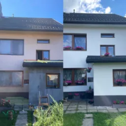 Malowanie Elewacji Tynkowanie Tynk mozaikowy (marmolit)