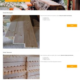 Zbudowana przeze mnie strona firmowa drewno-chelm.pl 