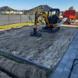 Wykop pod instalacje Łódź 2