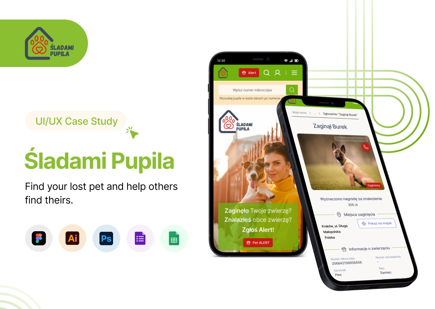 Projekt aplikacji bazy danych do odnajdowania zagubionych zwierząt