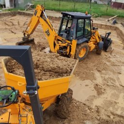 Niwelacja terenu Podegrodzie 2