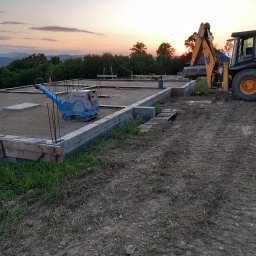 Niwelacja terenu Podegrodzie 1