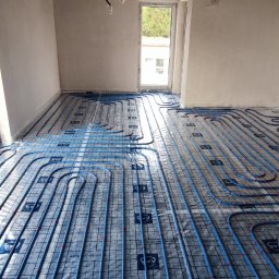 G-HEAT INSTALACJE HYDRAULICZNE - Ogrzewanie podłogowe system kan-Therm BlueFloor