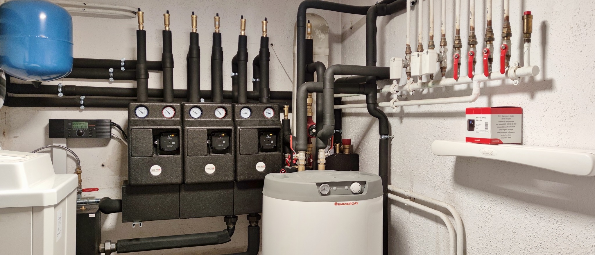 Kotłownia Immergas 50 kW