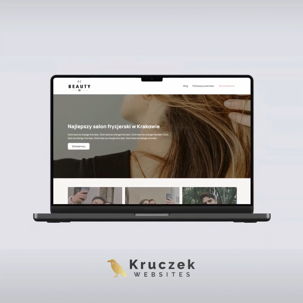 Strony internetowe WWW, sklepy oraz platformy kursowe - Konrad Kruczek Websites.