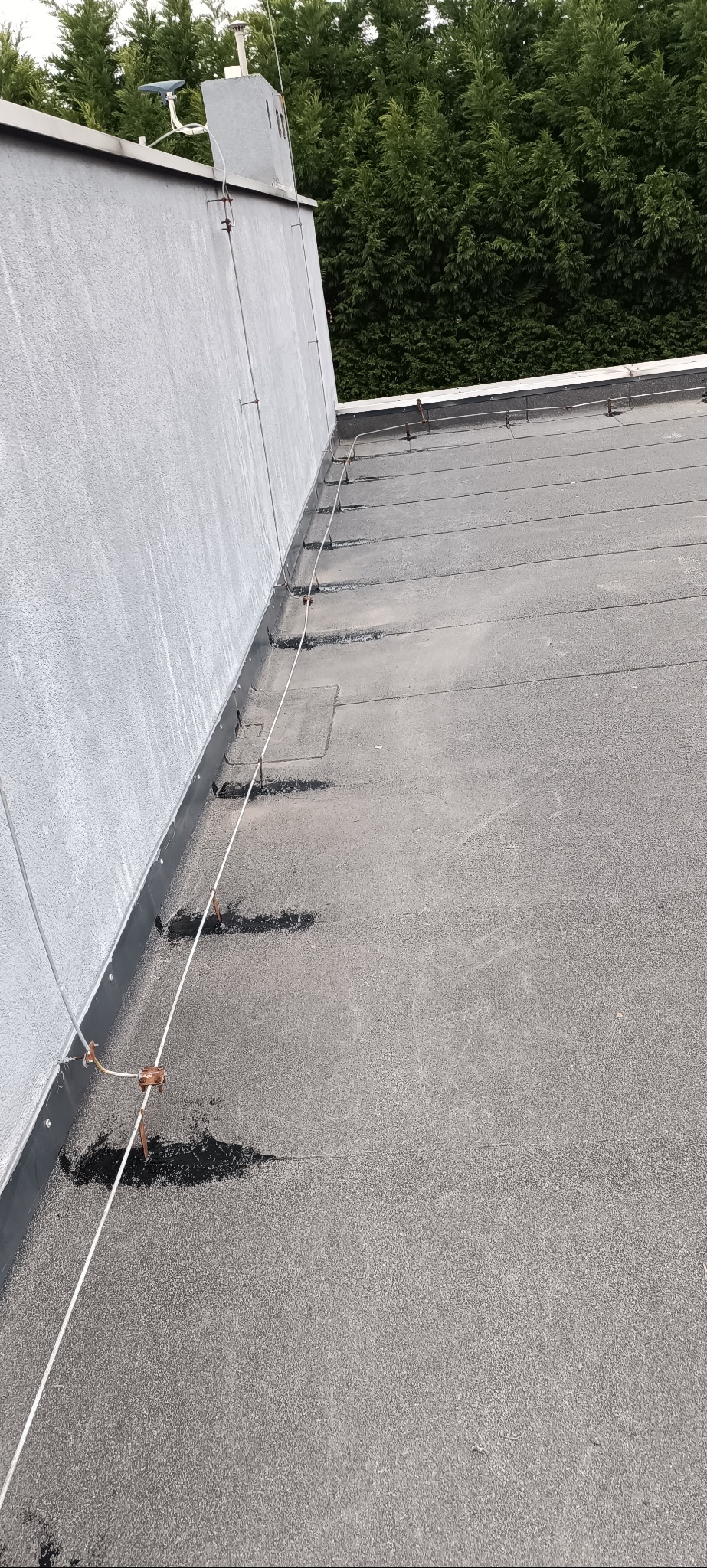 Naprawa szczelności pokrycia z papy