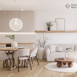 Kompleksowy projekt i wykończenie mieszkania pod klucz.