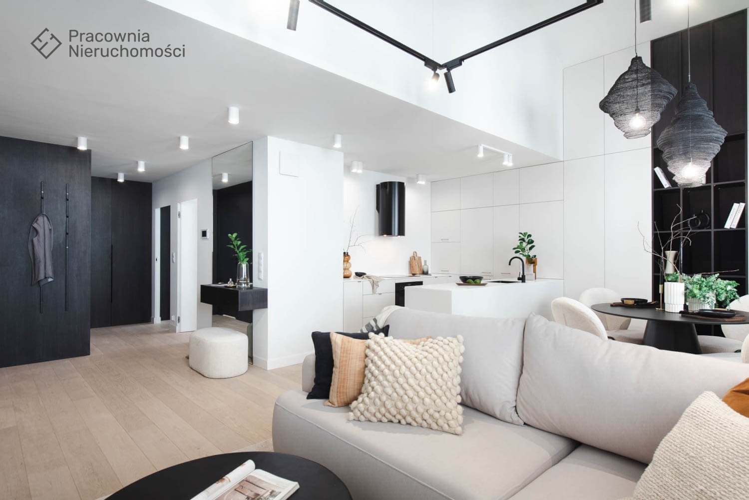 Kompleksowy projekt i wykończenie mieszkania pod klucz.