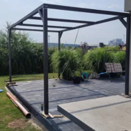 Spawanie/produkcja pergoli ogrodowej