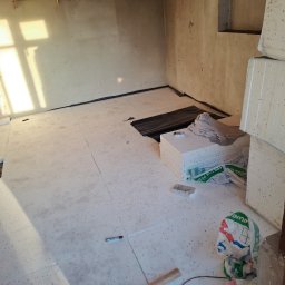 Konrad Rymarski - Przygotowanie podloza pod wylewkę. Montaż instalacji podłogowej (C.O.)