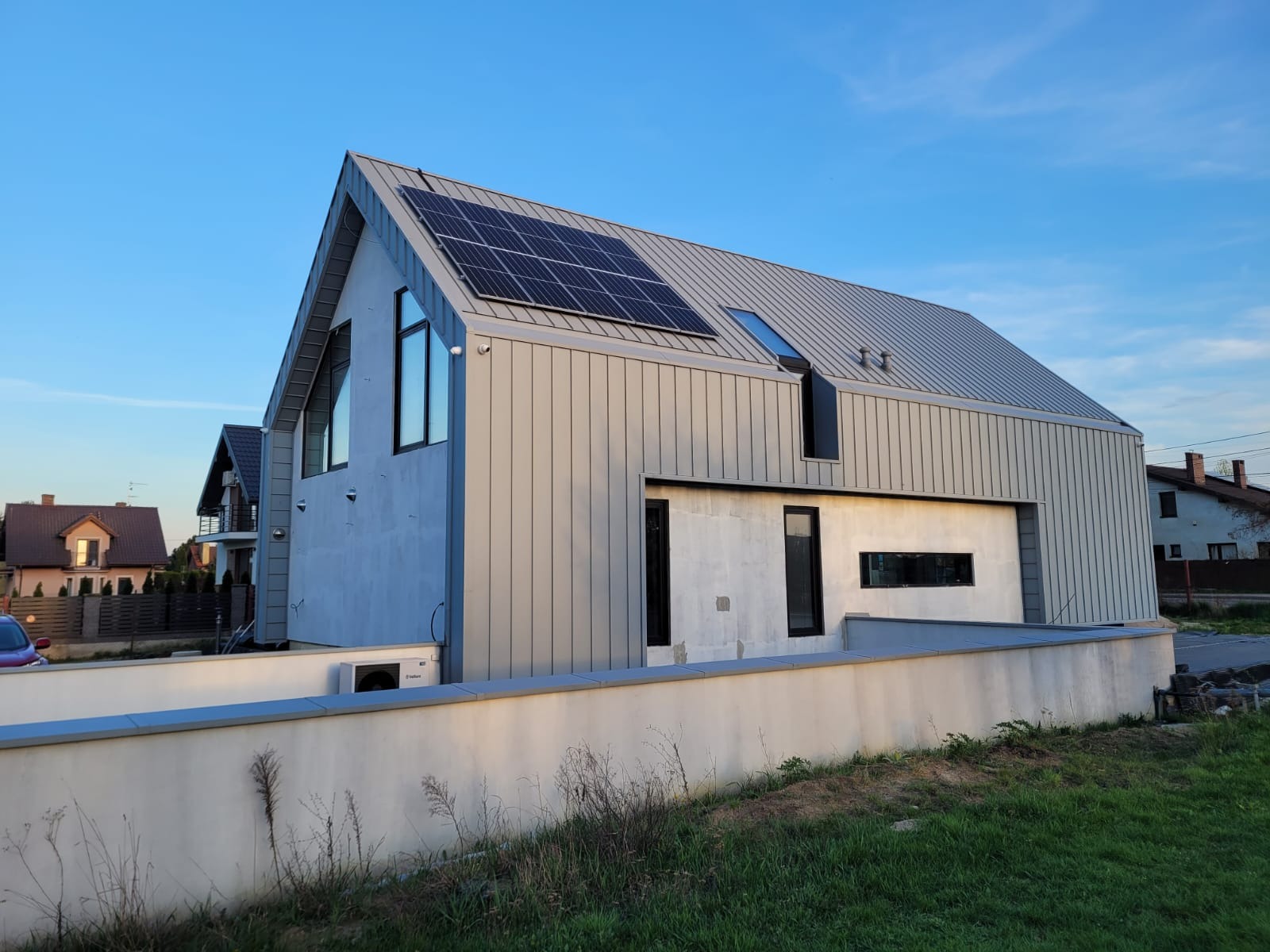 Nowy dom - foto + pompa