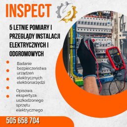 Pomiary i przeglądy instalacji elektrycznych 