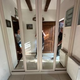 Zabudowa wnęki w  wiatrolapie