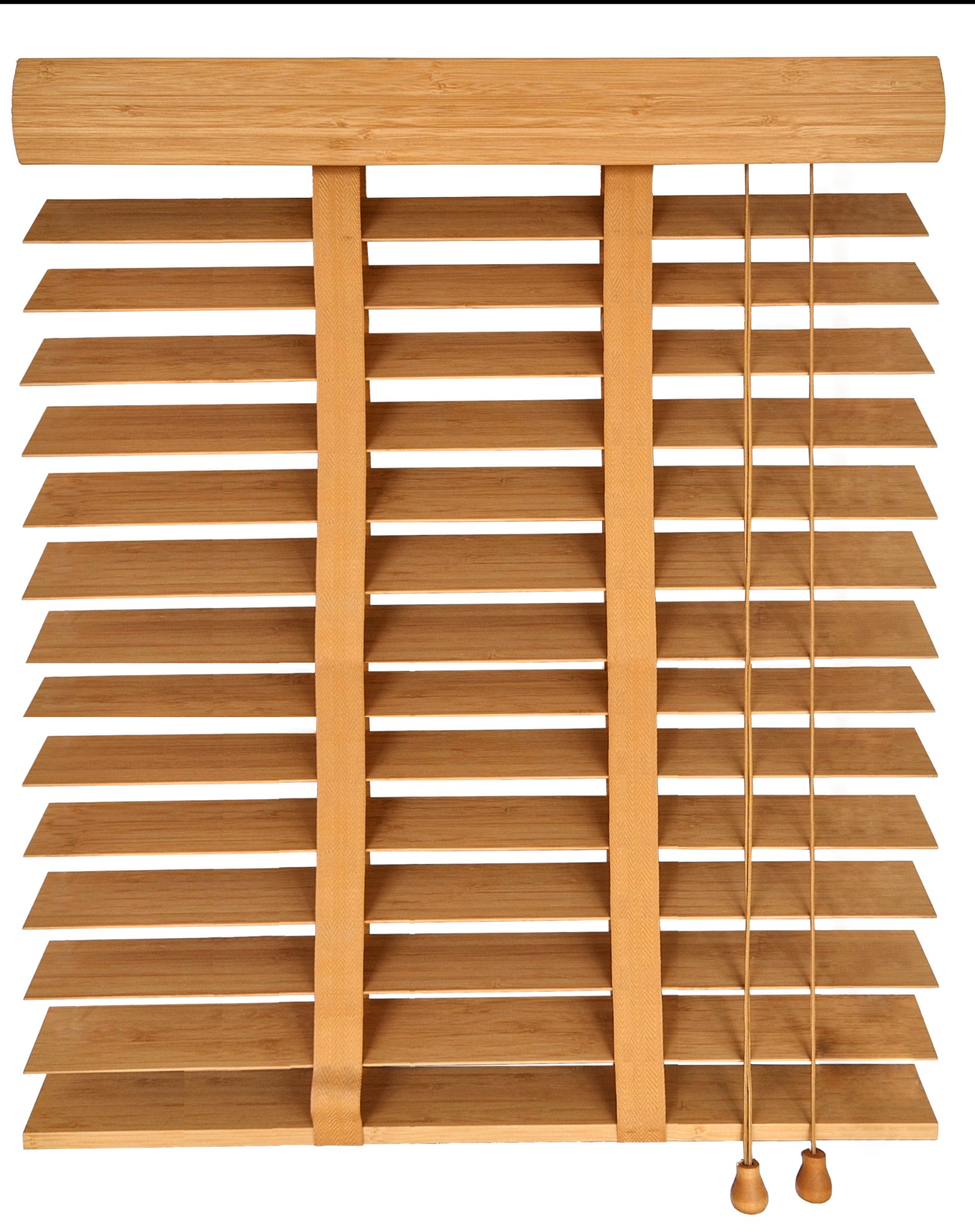 Żaluzja Drewniana Bambusowa 50mm z drabinką Taśmową