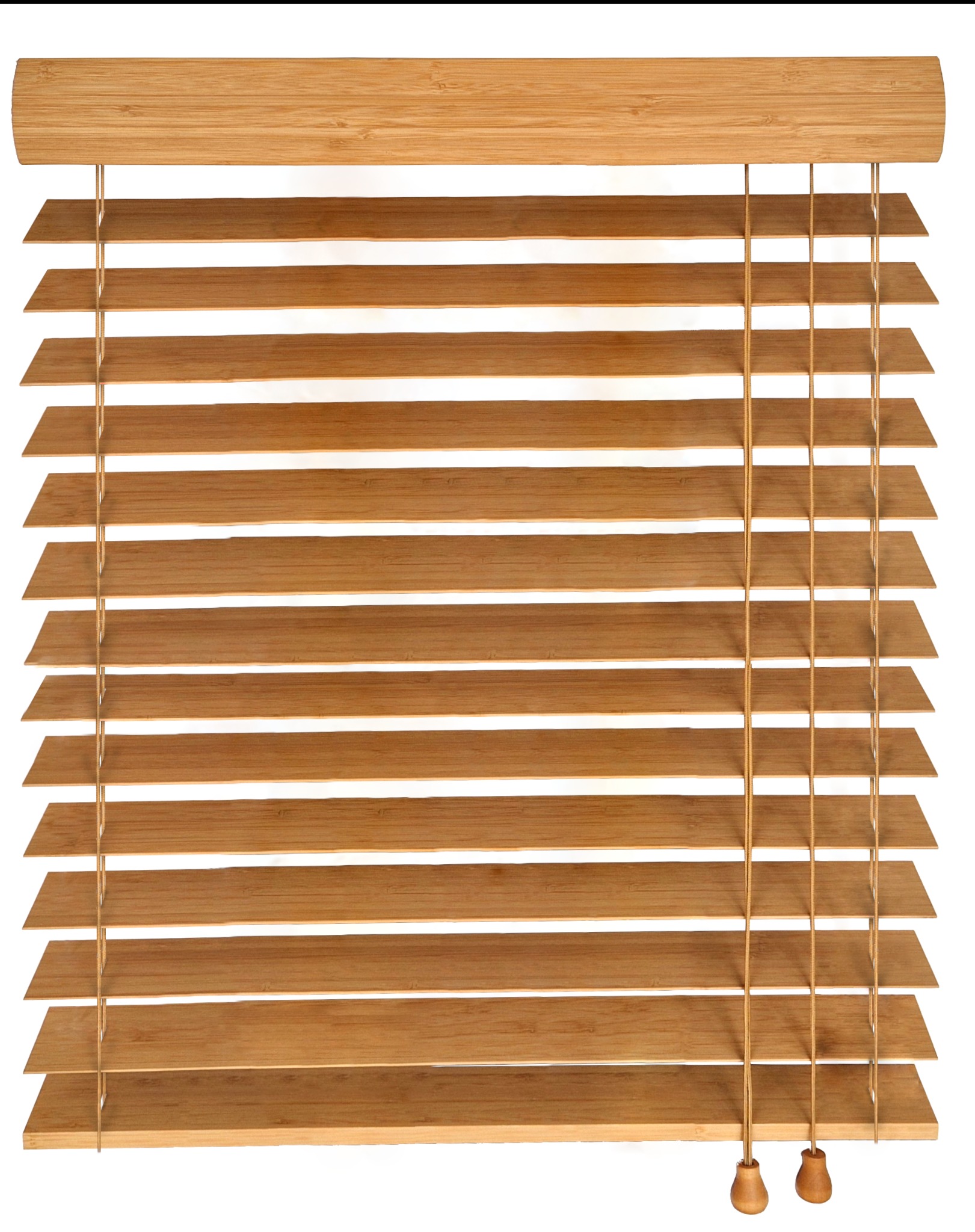 Żaluzja Drewniana Bambusowa 50mm z drabinką sznurkową