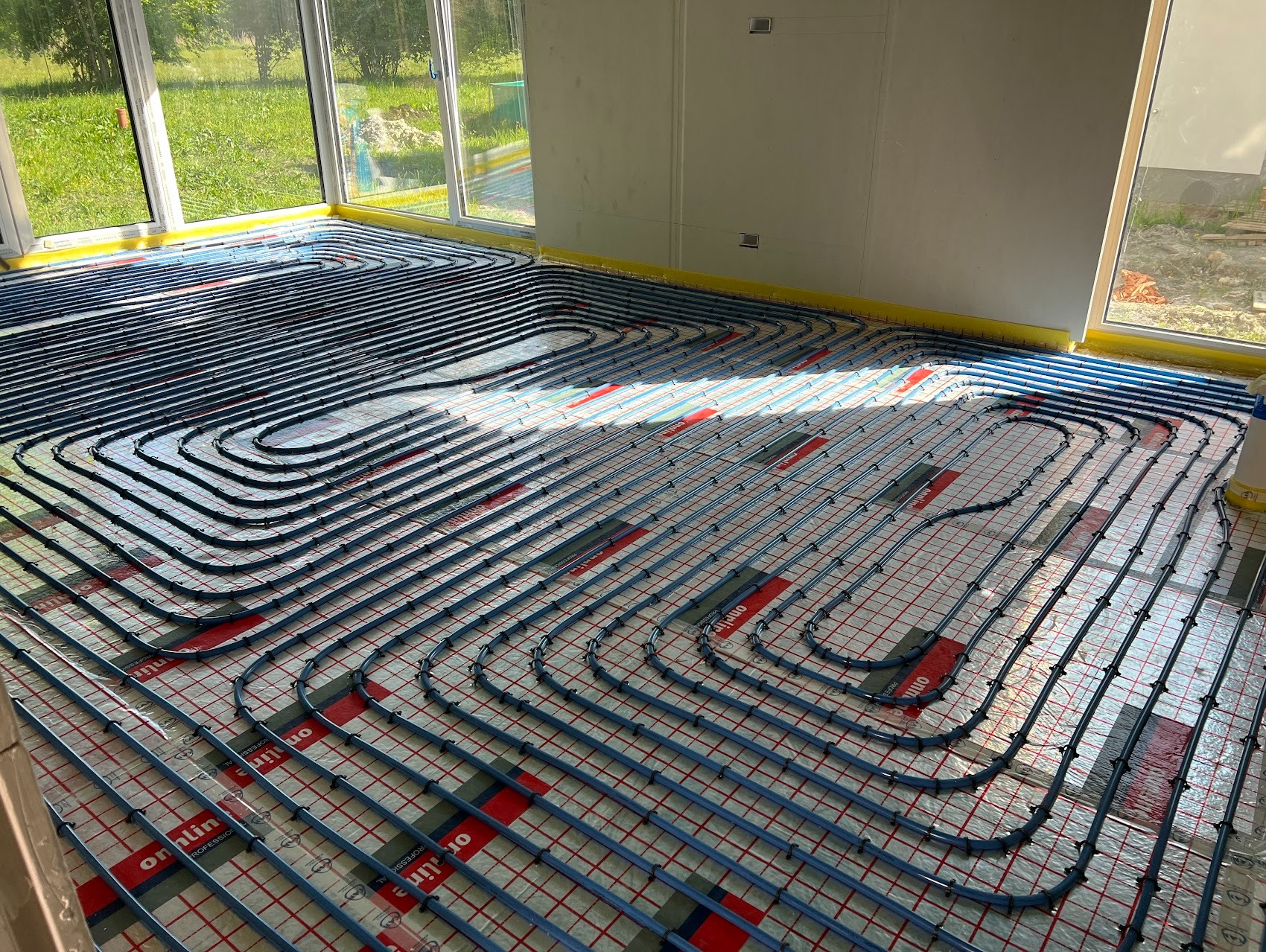Ogrzewanie podłogowe wg. projektu