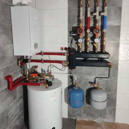 Przyłącze wod kan Głogoczów 3