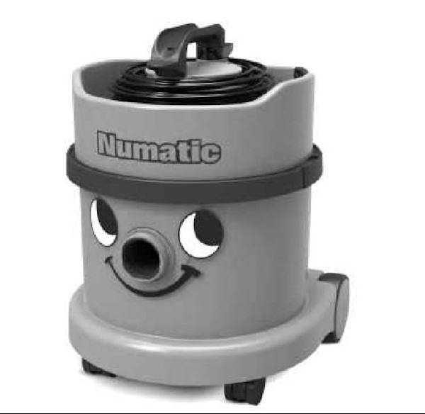 Odkurzanie na sucho. Sama przyjemność Numatic