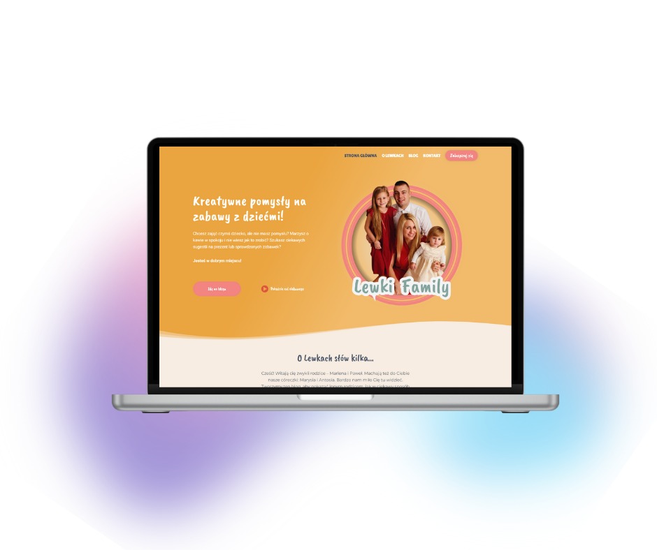 Realizacja strony z blogiem