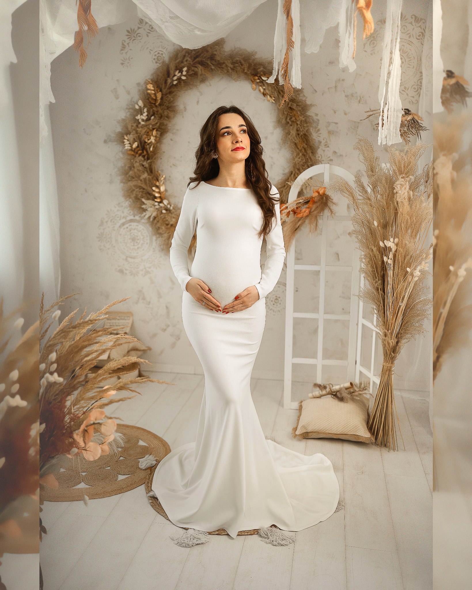 sesja ciążowa w studio