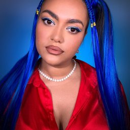 NiaRoss w moim makijażu na wywiad w RMF FM