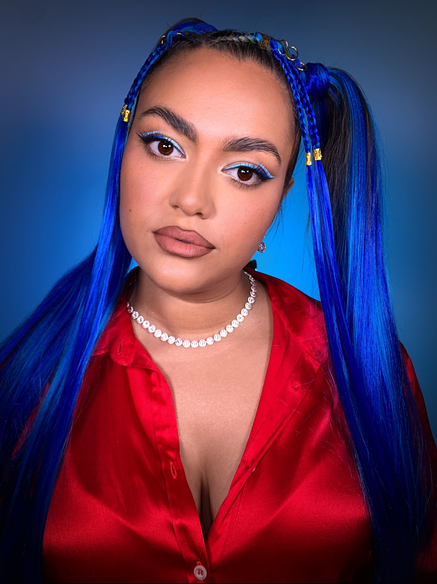 NiaRoss w moim makijażu na wywiad w RMF FM