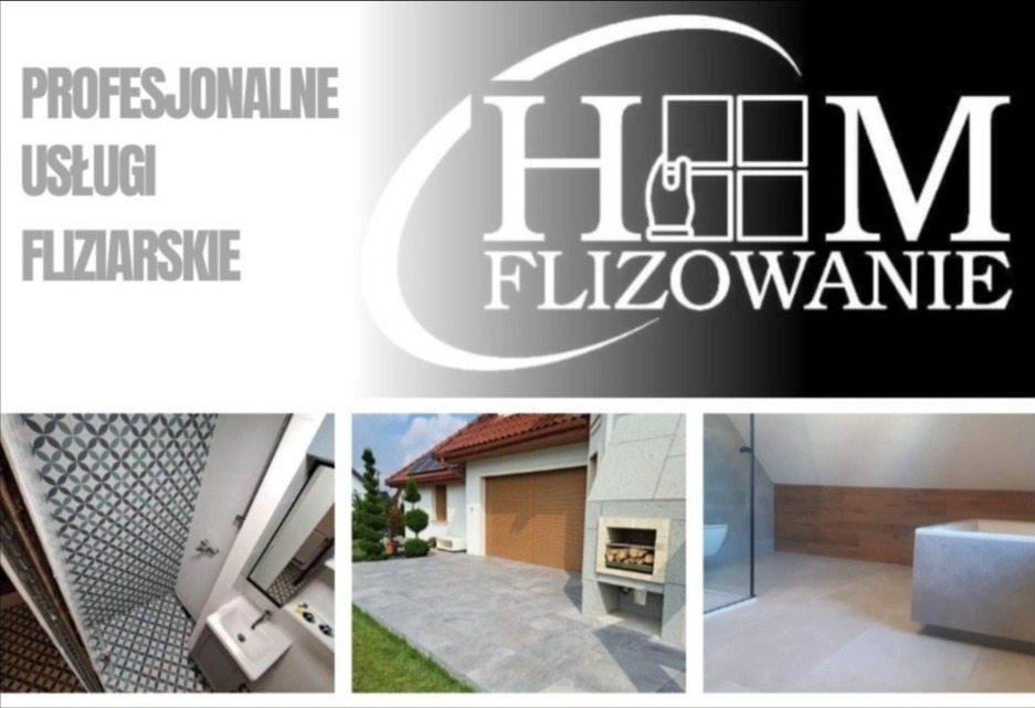 Profesjonalne usługi fliziarskie: mozaika w łazience, podjazd z kostki brukowej, grill z kamienia i nowoczesna łazienka z wanną.