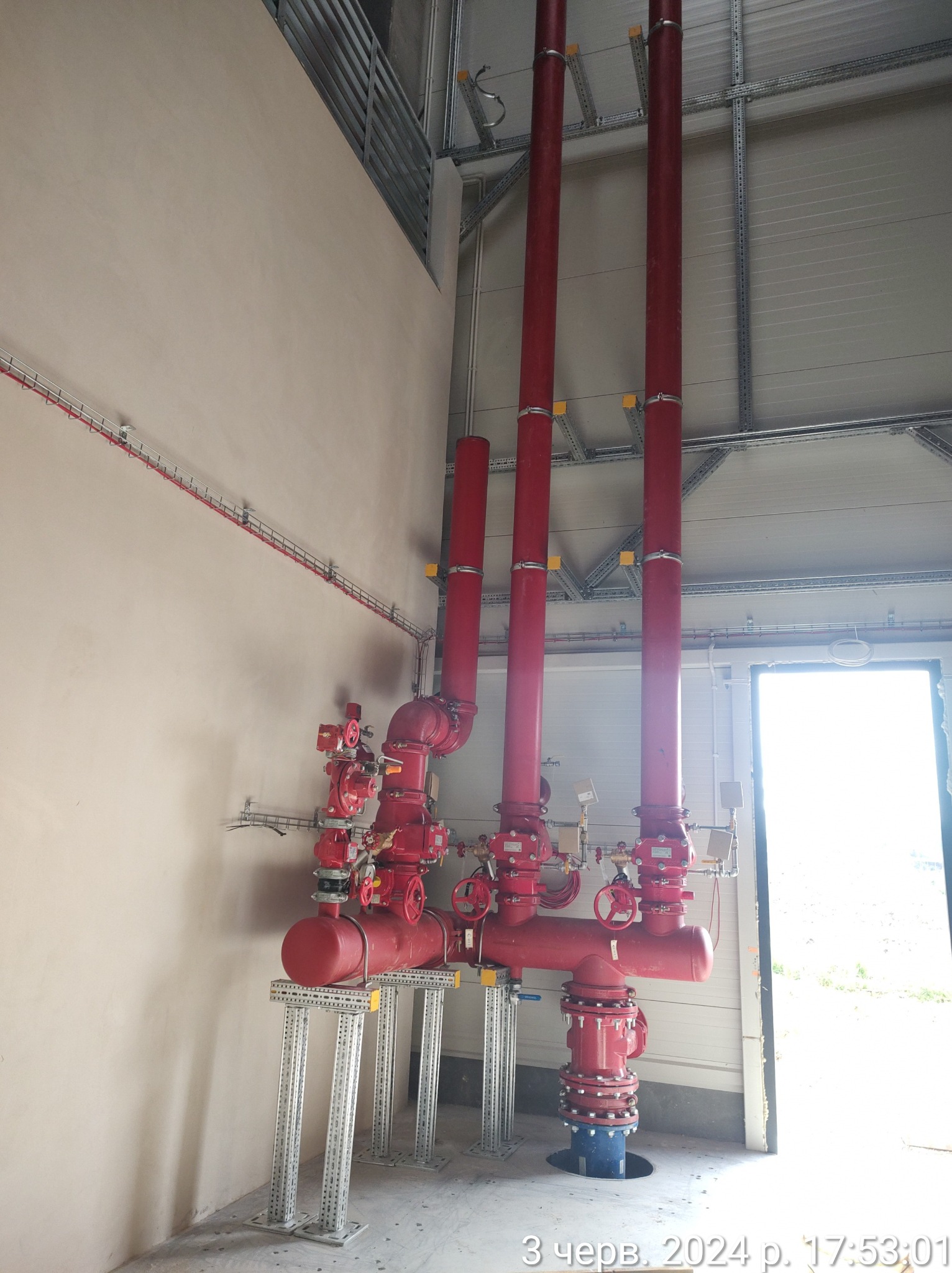 Montaz stacji zaworuwej