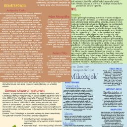 Pomoce naukowe -opracowania lektur i wierszy.