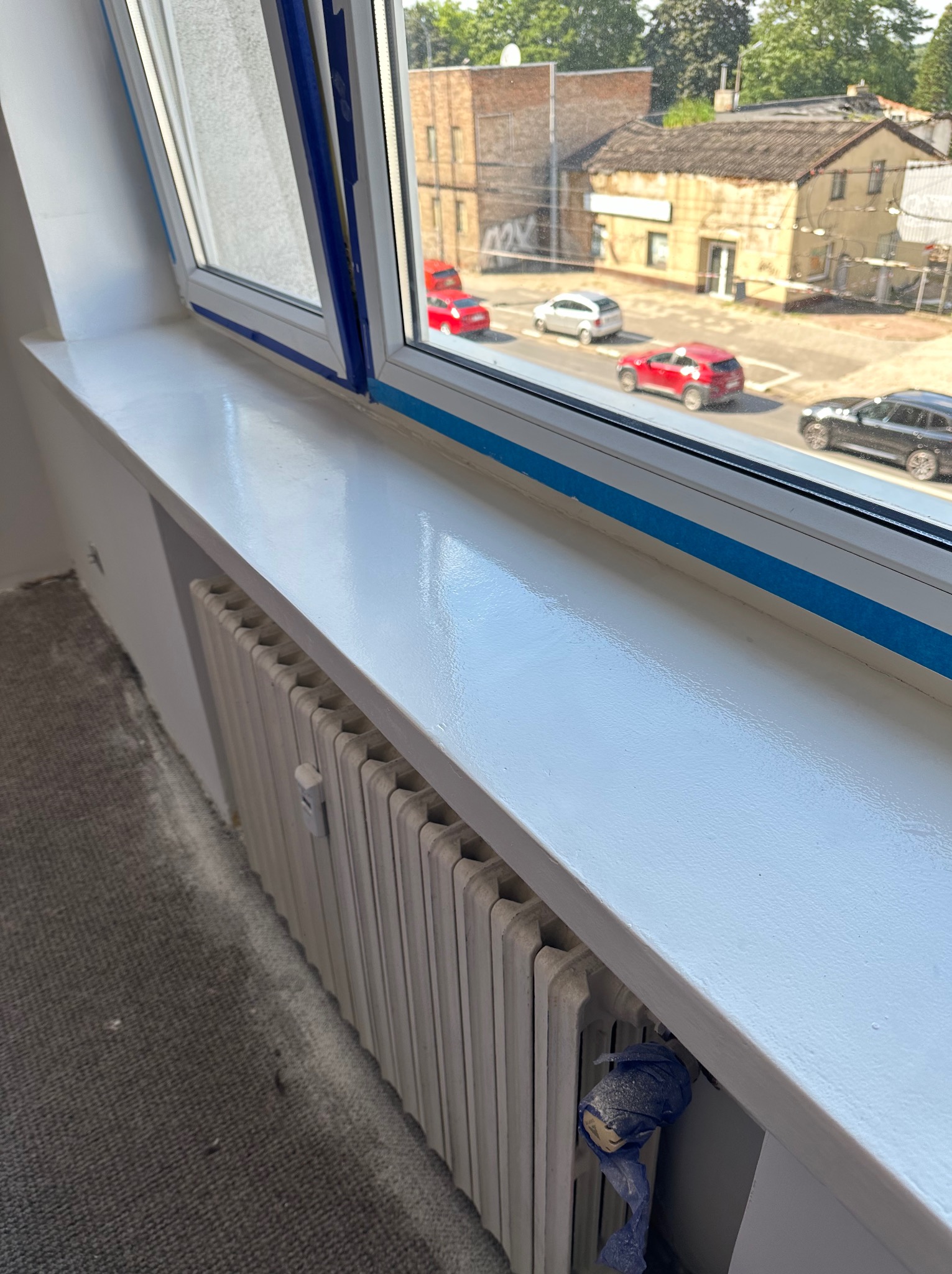 Parapet na gotowo :)