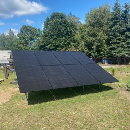 SCANDINAVIAN CONSULTING SPÓŁKA Z OGRANICZONĄ ODPOWIEDZIALNOŚCIĄ - Fotowoltaika na gruncie 6,5kWp skierowana na wschód-zachód