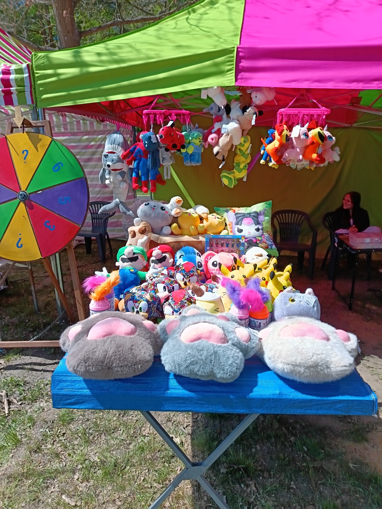 Koło fortuny z nagrodami