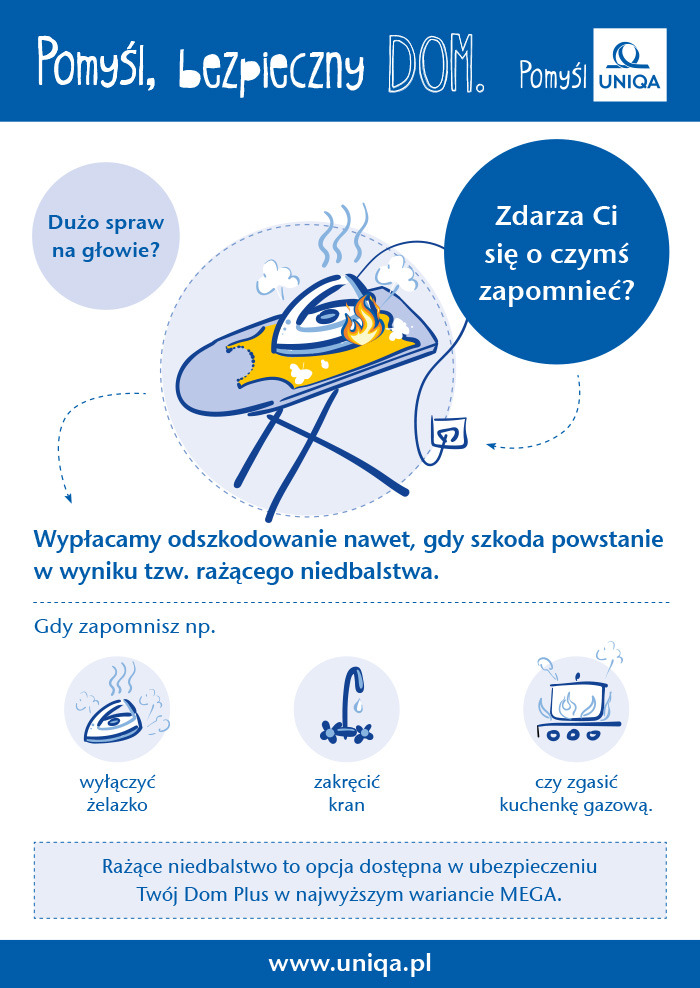 Warto pamiętać aby przed wyjazdem np. wakacyjnym posiadać ubezpieczenia mieszkania lub domu