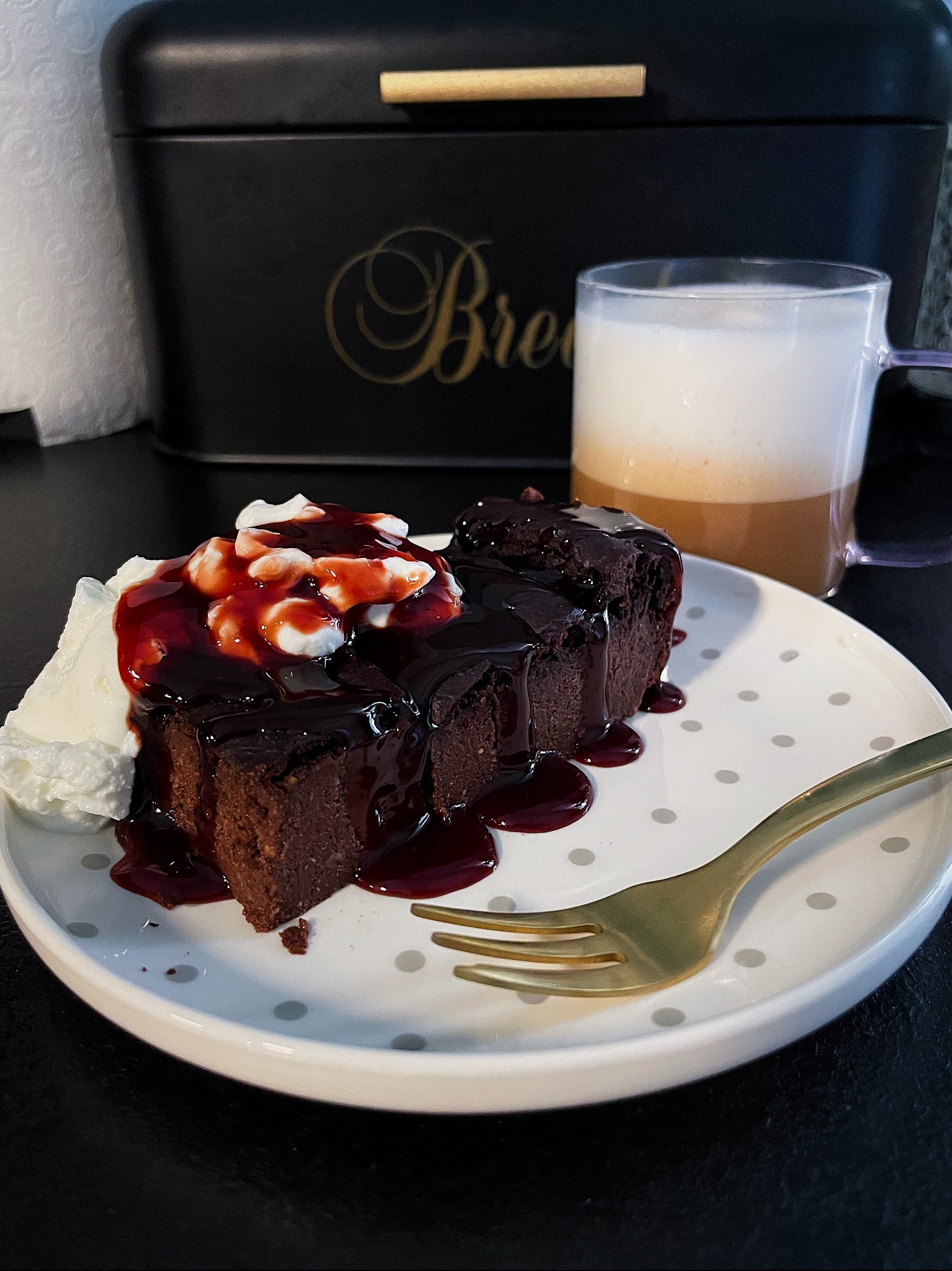 bezcukrowe vegańskie brownie na kaszy jaglanej