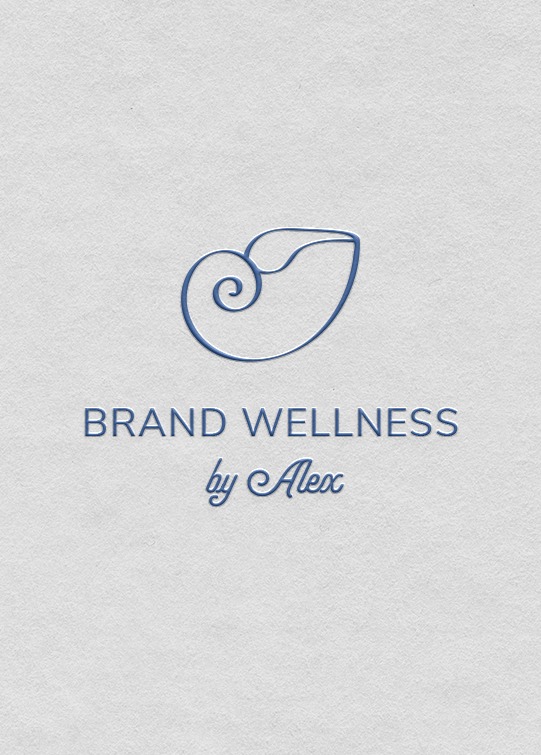 Projekt logotypu będącego częścią własnej identyfikacji wizualnej