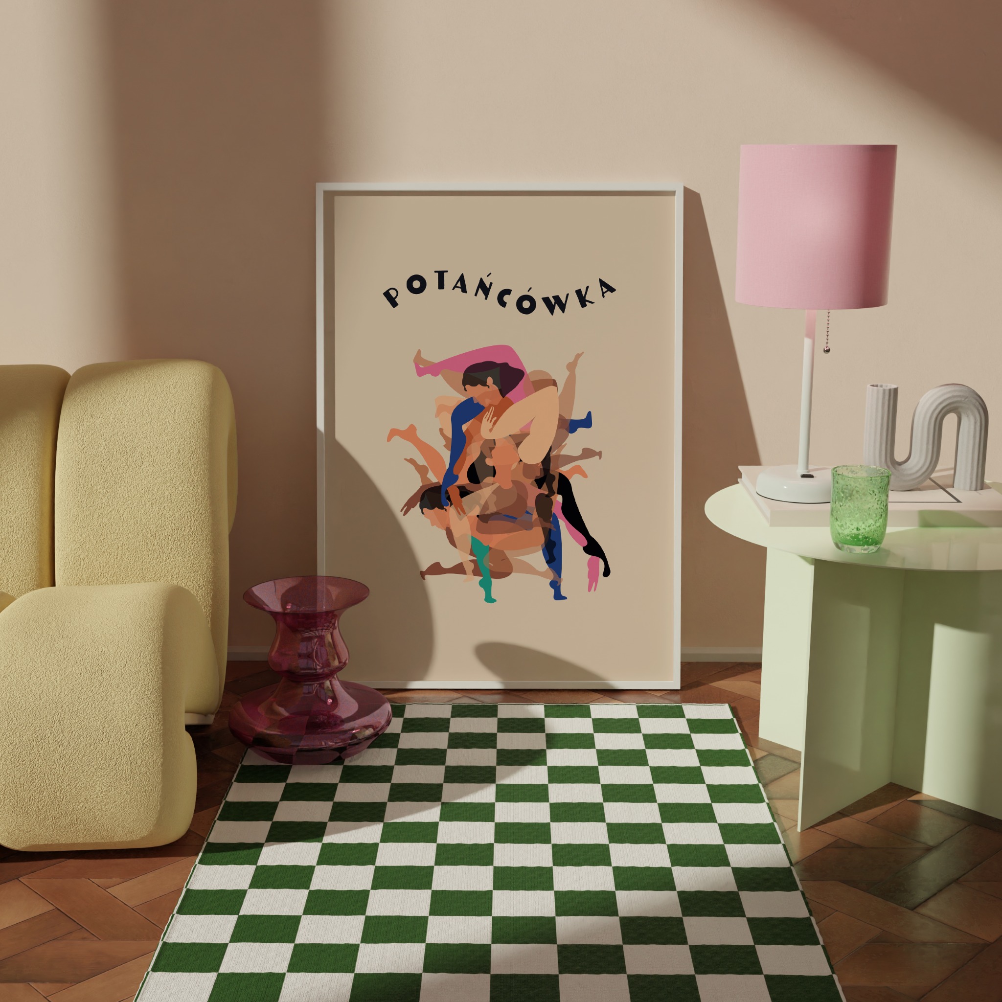 Projekt Plakatu Potańcówka