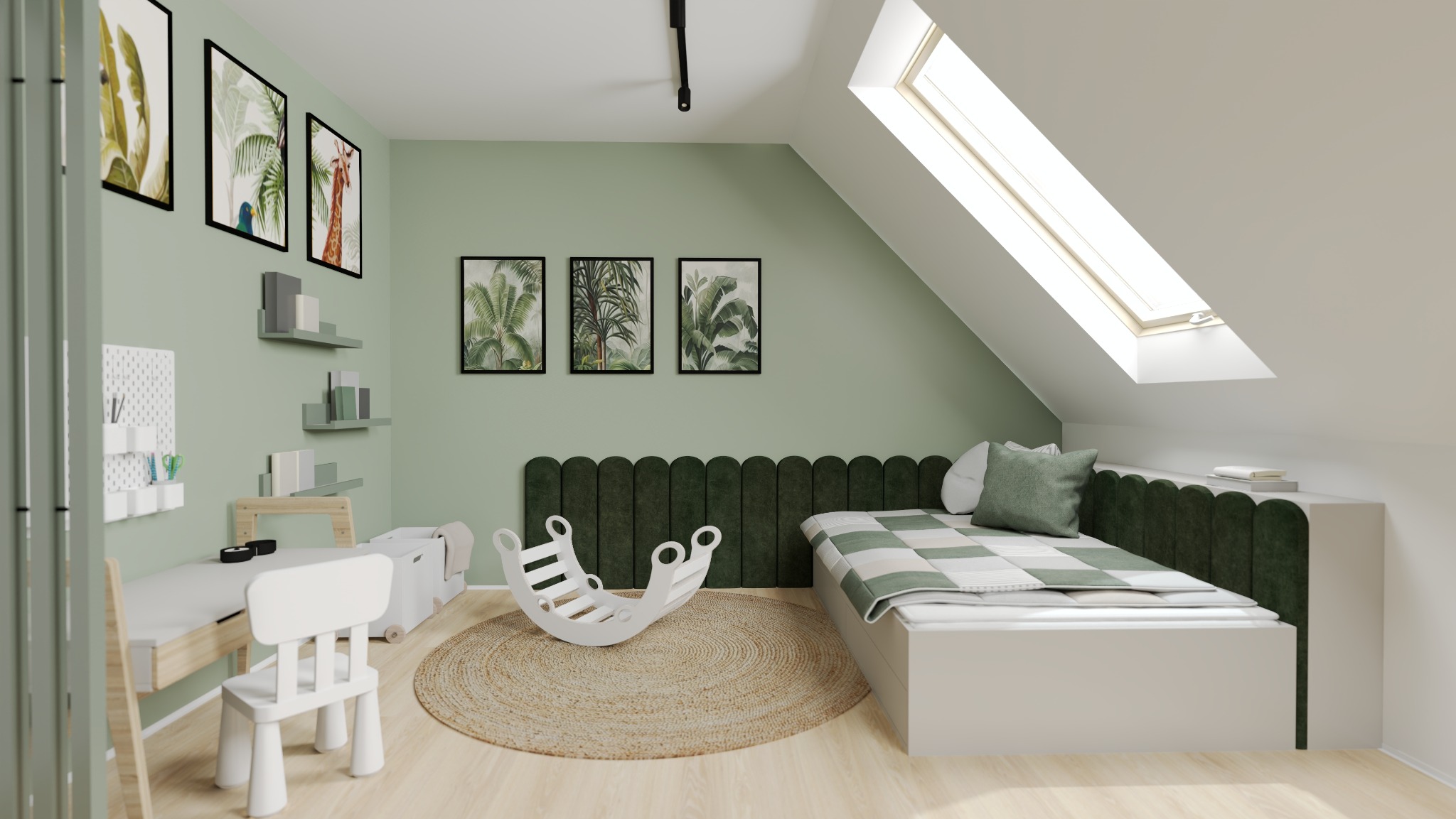 Projekt pokoju dziecięcego