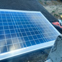 Electricity - Montaż paneli słonecznych do kamery GSM plus awaryjne zasilanie