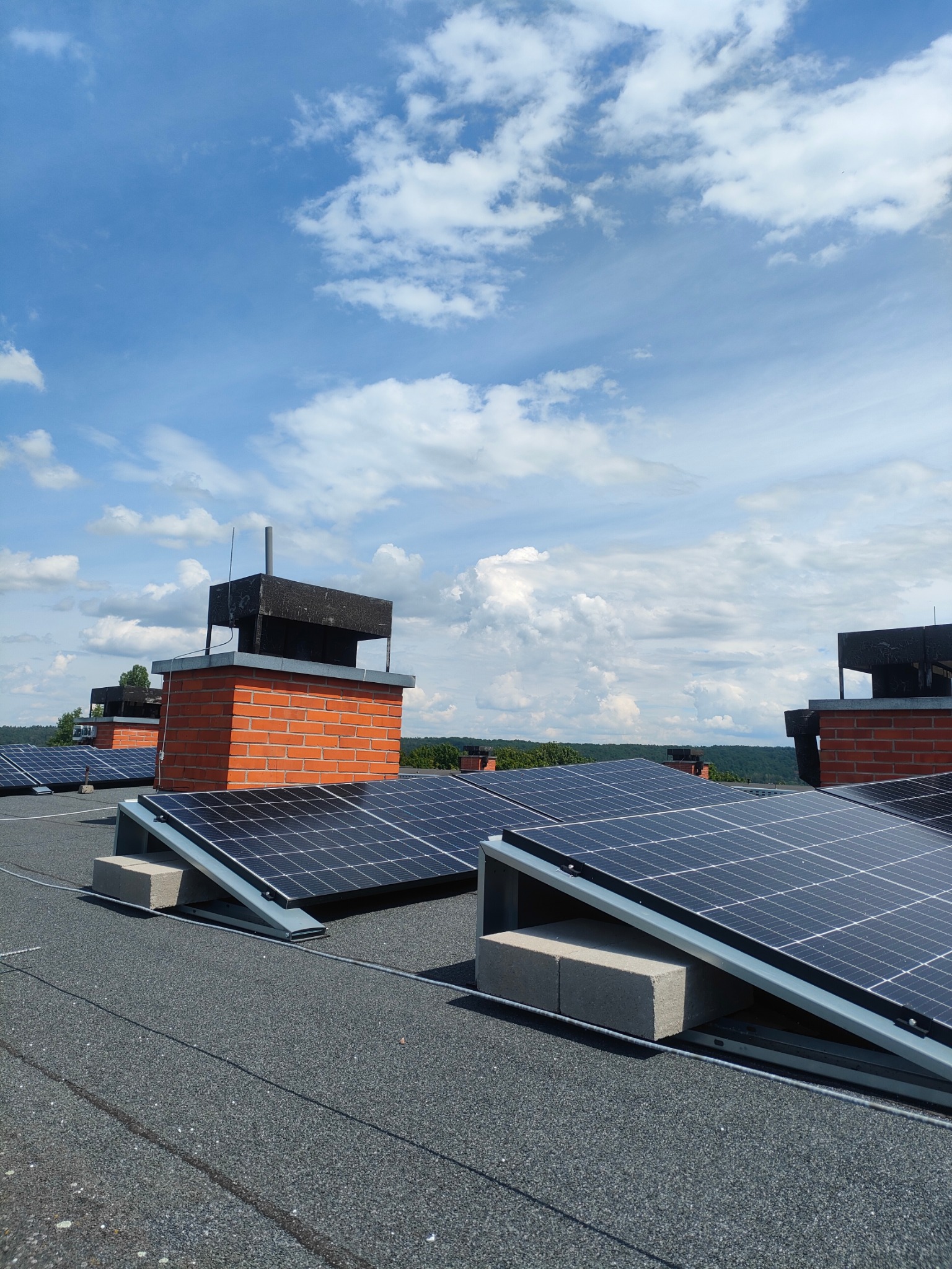 Montaż paneli słonecznych