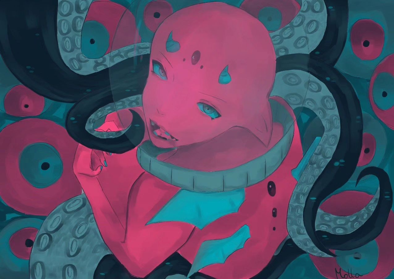 rysunek w anime stylu