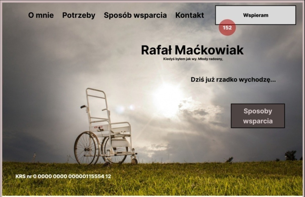 Strona główna - www dla osoby z znacznym stopniem niepełnosprawności