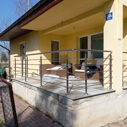 Balustrady nierdzewne Chęciny 1