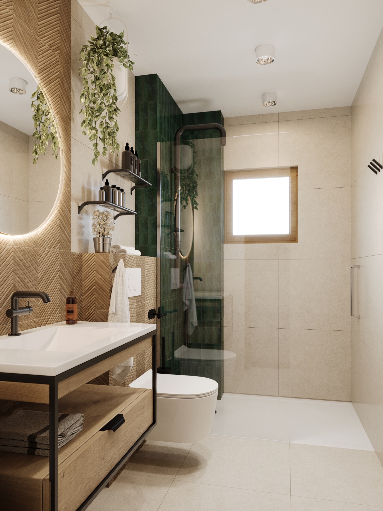 Łazienka w mieszkaniu w Hiszpanii