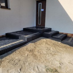 Układanie kostki brukowej Mirakowo 4