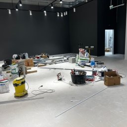 Sprzątanie po remoncie salonu Sinsay galeria Wyszków 