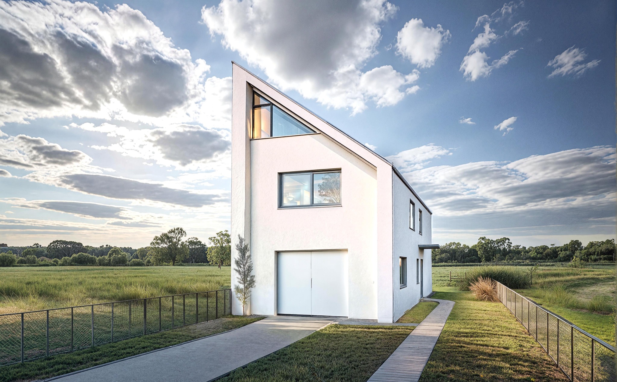 Wizualizacja domu - w budowie