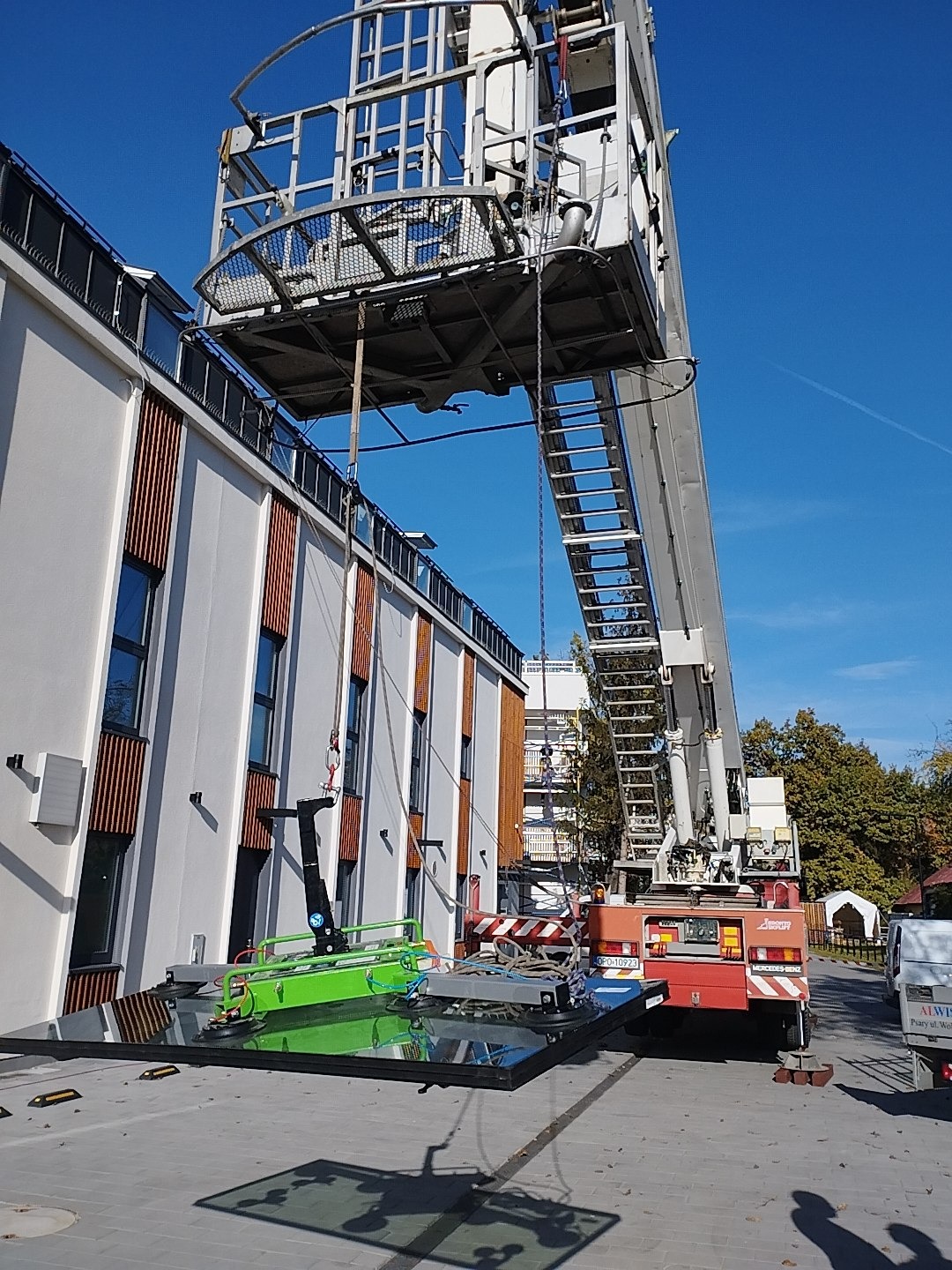 Podnośnik koszowy 42m, podwozie/napęd 6×4