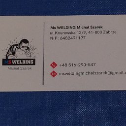 MS WELDING - Spawanie Tworzyw Sztucznych Zabrze