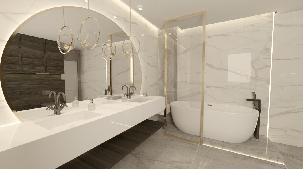 Nowoczesna łazienka