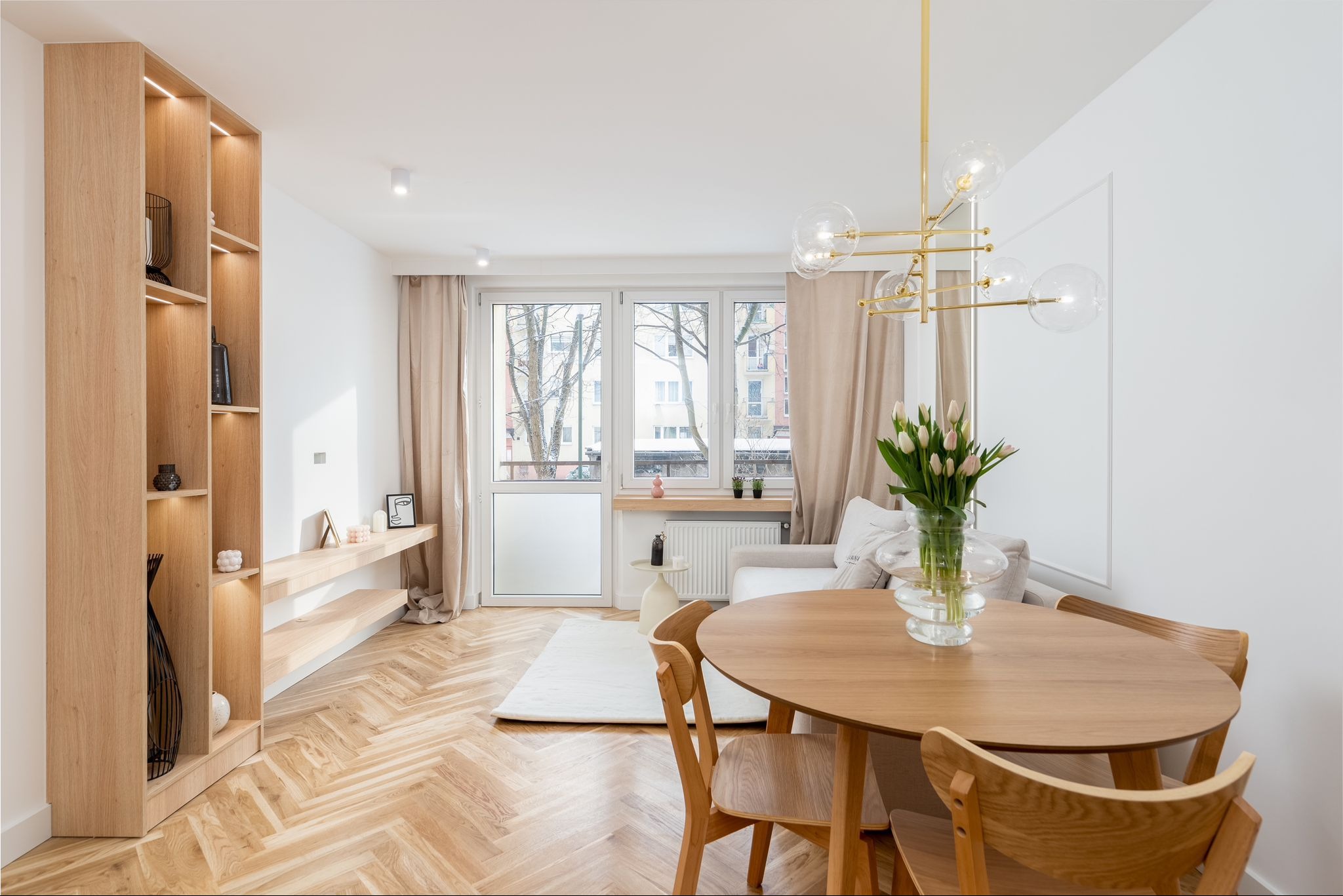 Mieszkanie Kraków _Projekt + wykończenie pod klucz